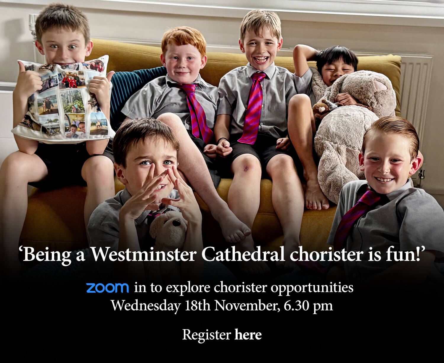 Admissions at 8+ Chorister