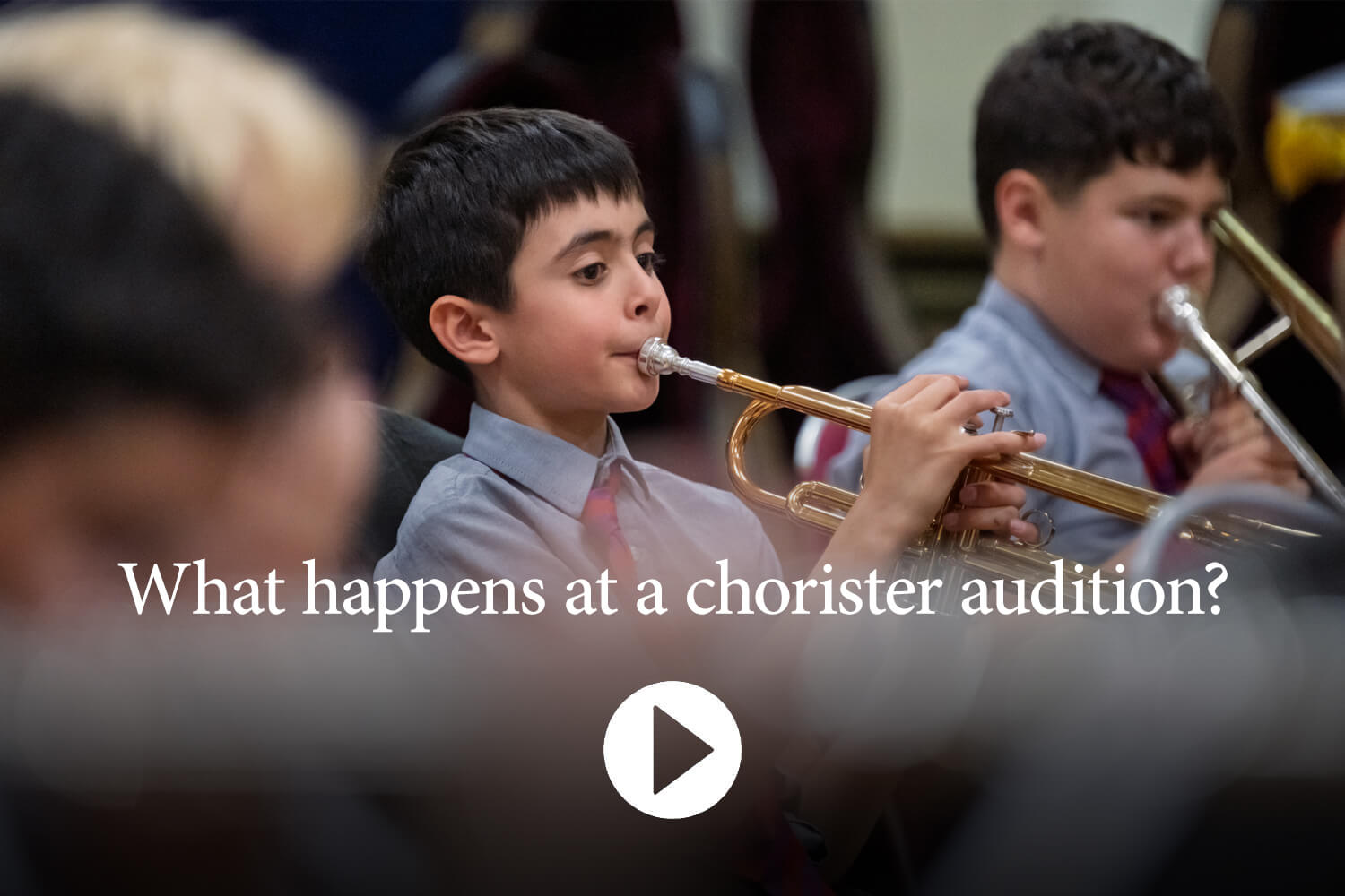 Admissions at 8+ Chorister